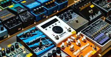 Types of guitar pedals banner